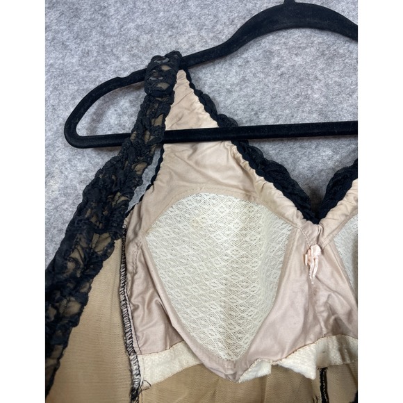 Vintage 1960s Cole of California Swimsuit Bathing Suit One Piece Mesh Ruched 60s - Picture 3 of 14